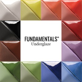Fundamentals Underglaze Assortment Kit (Pints) by Mayco Colors Fundamentals Underglaze Assortment Kit (Pints) by Mayco Colors